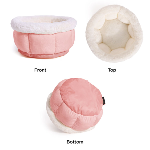 Best Friends by Sheri Cuddle Cup Ilan Cozy Microfiber Cat and Dog Bed